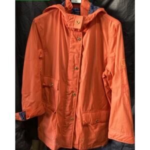 Orange Ralph Lauren Rain Jacket (L)